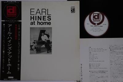 Disque Vinyle EARL HINES  At Home PA7010 DELMARK 1970 Japon Obi Jazz Occasion