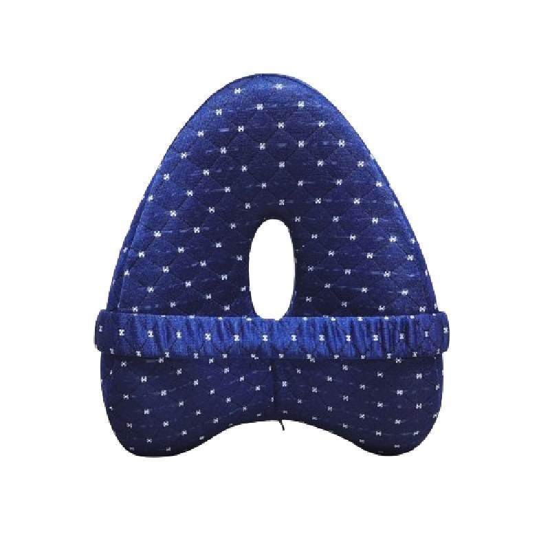 Heart-shaped Memory Foam Leg Pillow For Better Sleep And Improved Posture With Hollow-out Pattern