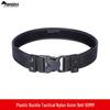 Cinturone di sicurezza multifunzionale in nylon nero in tessuto Oxford - Set da addestramento per servizio di pattuglia in otto pezzi