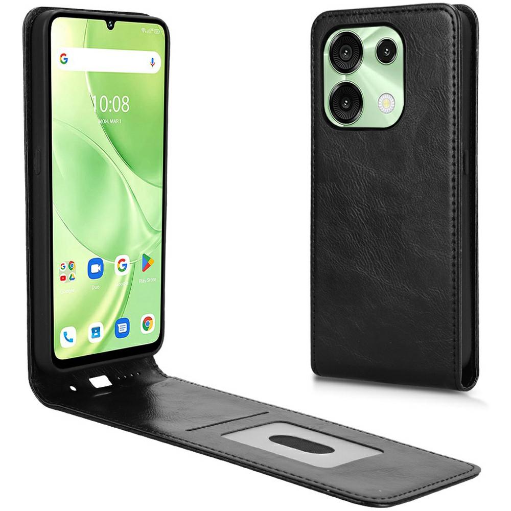 For Umidigi G9 5G/Note 90 Case with Card Slot Magnetic Vertical Flip Leather Phone Cover