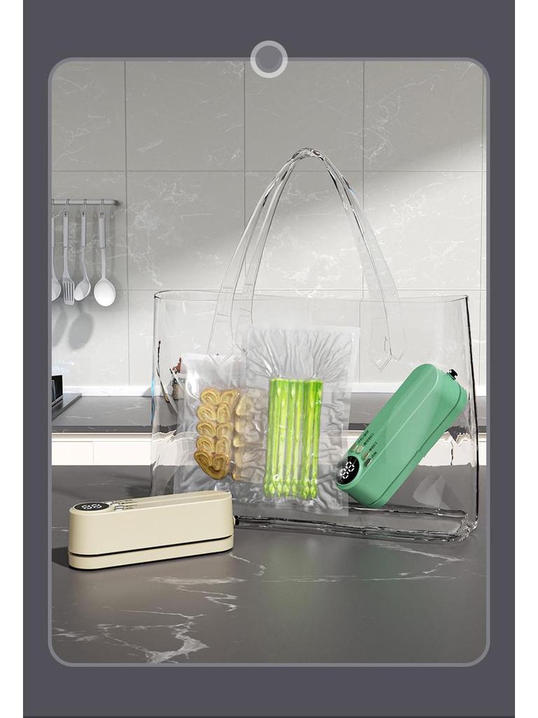 Compact Automatic Vacuum Sealer for Food Preservation