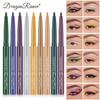 Matte Brighten Lying Silkworm Eyeliner Gel Pen Waterproof Quick Drying Pink Brown Ultra Fine Eye Shadow Pen Not-Smudge Makeup