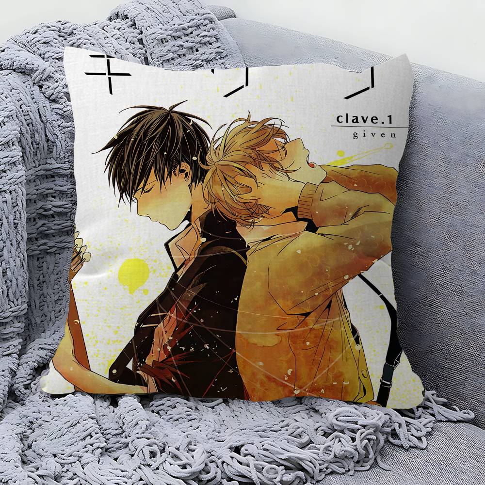 Japanses Cartoon Given Pillow Cover Design Cushion Cover Decor Holiday Decorati