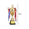 Award Trophy Decorations First Place Trophies Event Props Prizes for Event Soccer Football League Match Classroom Celebration