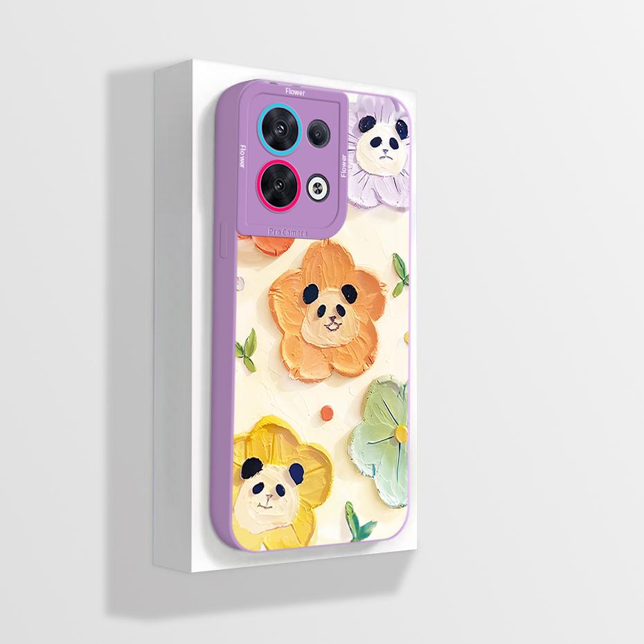 For Oppo Reno8 Phone Case CPH2359 Aesthetic Cartoon Astronaut Soft Liquid Silicone Funda For Oppo Reno 8 Pro Plus 5G Back Cover