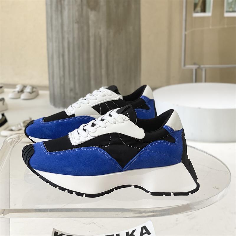 Net Red Style Niche Black Daddy Shoes Women 'S Summer New Thick -Soled Leather Forrest Shoes Casual Sports Shoes