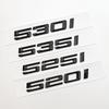 Htyng6 Logo Negru ABS 3D 520i 518i 528i 525i 535i 540i 545i 530i Embleme Litere Autocolant Portbagaj Mașină Pentru E60 E39 E34 F10 Accesorii