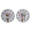 Wall Clock - DKD Home Decor - Multicolor - Metal, Wood, MDF - 62.5x61.5x27 Cm - Interior Decoration
