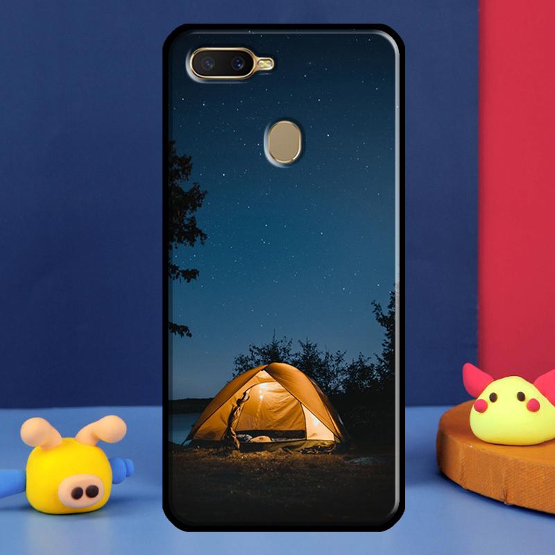 Camping Nature Mountain Case For Oppo A98 A78 A58 A15 A16 A17 A5 A9 A91 A52 A72 A76 A96 A74 A94 A54 S A57 A77 Cover