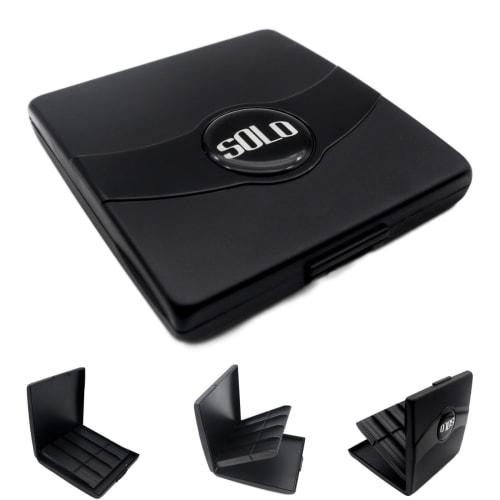 Saxophone Reed Case, Clarinet Reed Holder Storage Case with 8 Reed Slots, Reed Organizer, Waterproof Slim Storage (Reeds Not Included)