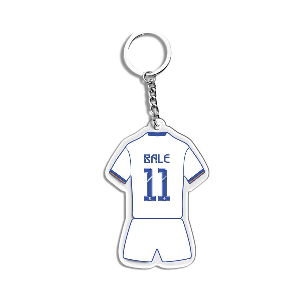 Porte-clés Joueur Étoile: Messi, Ronaldo, Neymar - Souvenirs et Cadeaux de Football en Acrylique