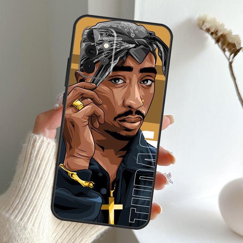 Rapper 2pac Singer Tupac Case For Samsung Galaxy A52 A32 A12 A16 A26 A36 A56 A15 A35 A55 A34 A54 A13 A33 A53 A17 A06