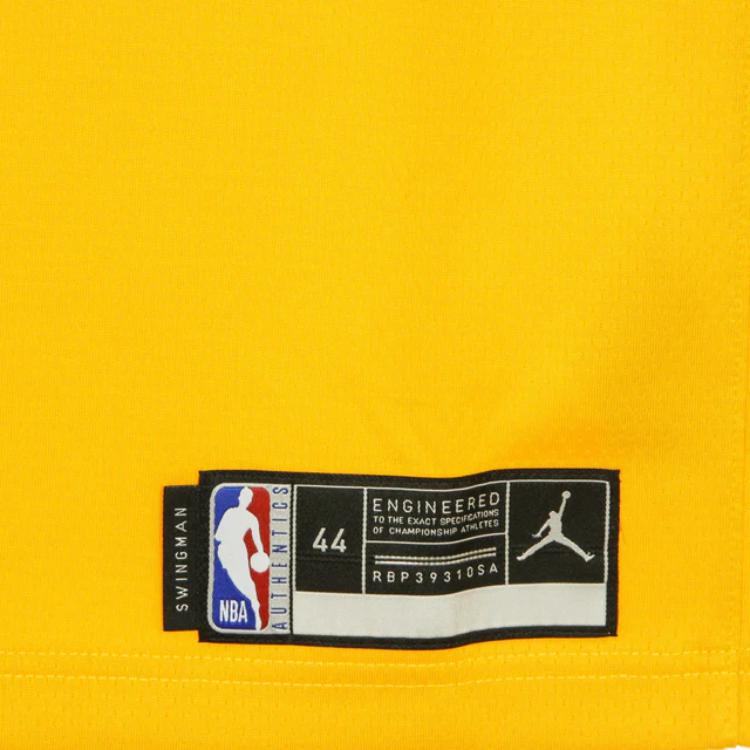 Nike Mitchell No. 45 Jazz Crew Neck Basketball Vest 20-21 Fan Edition Men Tops Yellow CV9496-719