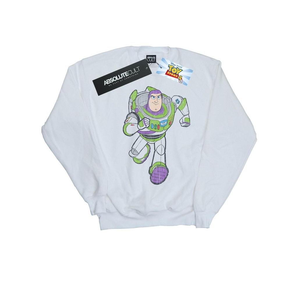 Disney Mens Toy Story 4 Classic Buzz Lightyear Sweatshirt
