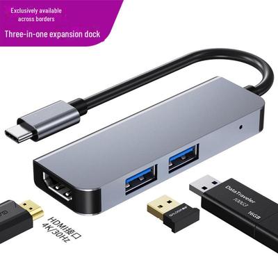 4K USB-C Hub für Huawei & Apple - 3-in-1 Erweiterungsdock