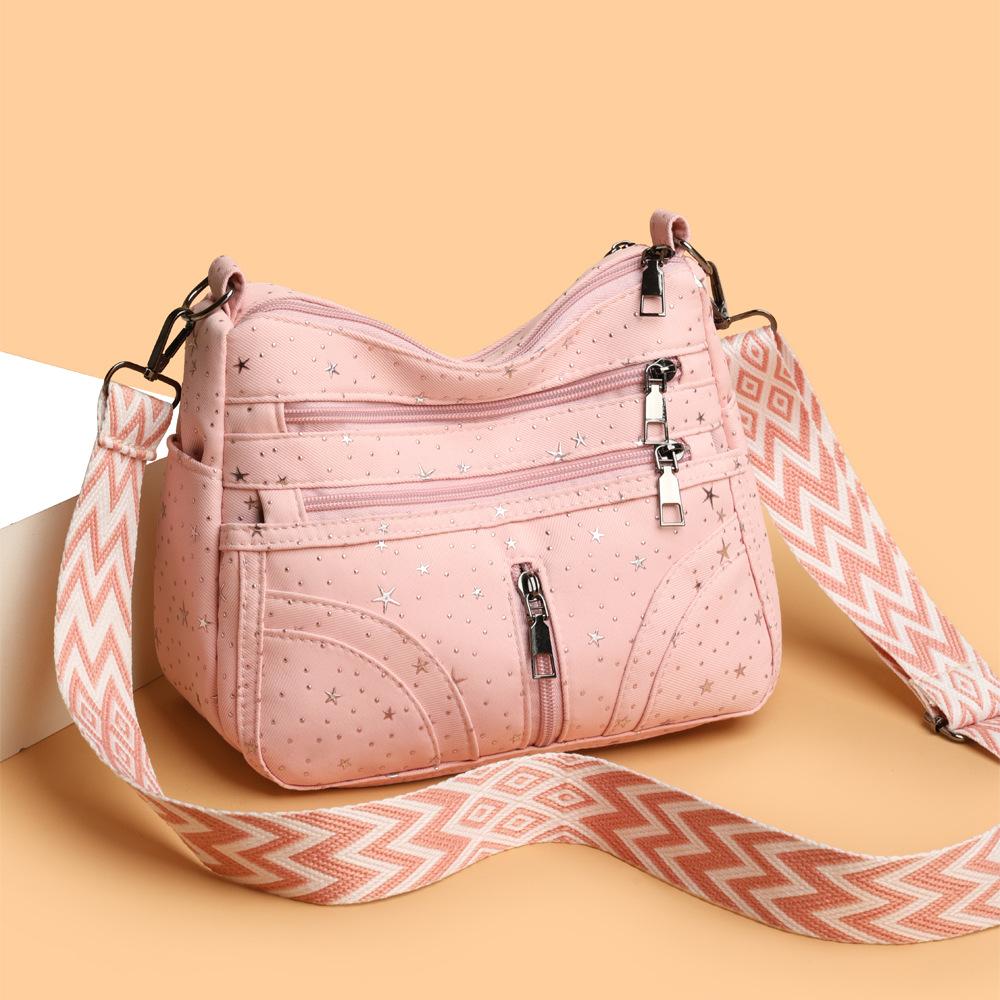 Simple and Casual Women's Small and Fresh Casual Crossbody Bag with Unique Design and Large Capacity Shoulder Bag