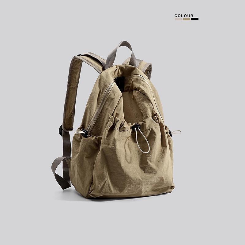 Leichter Rucksack für Herren, neue koreanische Version, lässig, wasserdicht, Rucksack für Schülerinnen, große Kapazität, Reise-Schulranzen