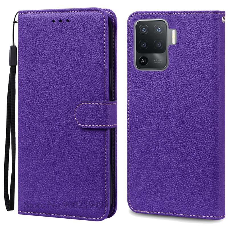 Pouzdro Reno5 Lite Pro OPPO Reno 5 Lite Pouzdro Peněženka Flipový Kryt Pro Reno5 F/Reno5 Z Pouzdro na Telefon Pro Reno 5F 5Z 5lite Kryt Fundas