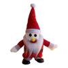 Electric Animated Santa Hat Christmas Tree Toy with Walking Shaking Functions Festive