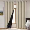 Chun Ya Fang Full Blackout Curtains - Heat Insulation & Sun Protection