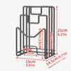 Space Saving Cutting Board Holder Multi Layer Chopping Board Organizer Pot Lid Rack Shelf  Plates