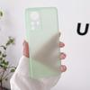 Suitable for Xiaomi 14 Ultra-thin Matte Phone Case, K50 Full Package Color Keys, Note10 Transparent Protective Case