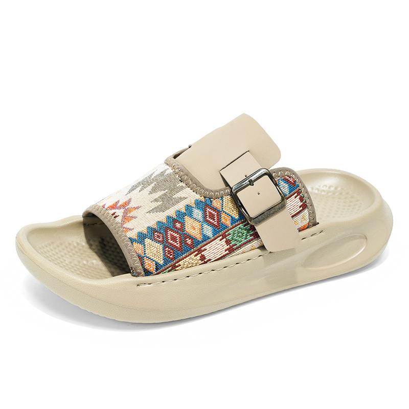Men's Summer Casual Sandals Slippers Wear-resistant Sandals Adjustable Sandals Outdoor Beach Shoes