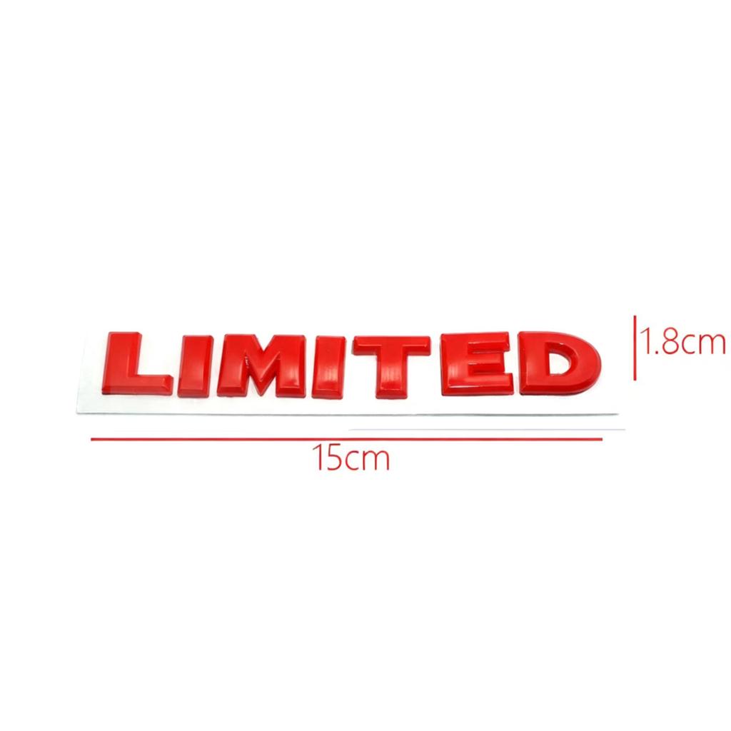Car Front Rear LIMITED 4X4 Logo Auto Grille Emblem Sticker Accessories For Jeep Renegade Compass Grand Cherokee Wrangler Rubicon