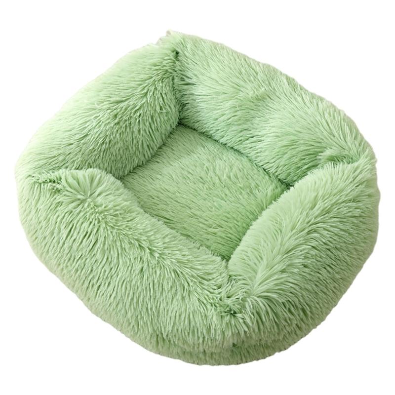 Creative Pet Bed Thicken Nest for Dogs and Cats Soft Plush Rectangular Sofa