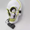 Horror Props Halloween Cosplay Skull Helmet White Skull Mask Halloween Skull Mask Luminous Mask