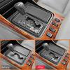 For LEXUS GS 1998-2005 Carbon Fiber Car Gear Shifter Frame Panel Storage Box Trim Cover Interior Decoration Sticker Car Parts