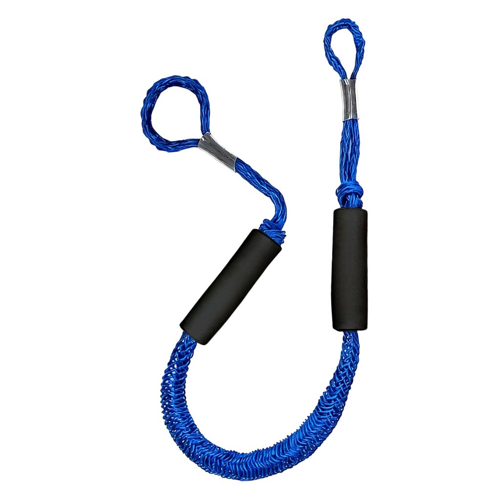 Bungee 2ft 60cm, Corda Elastica per Docks con Ganci, Corda per Fissare Barche e Kayak
