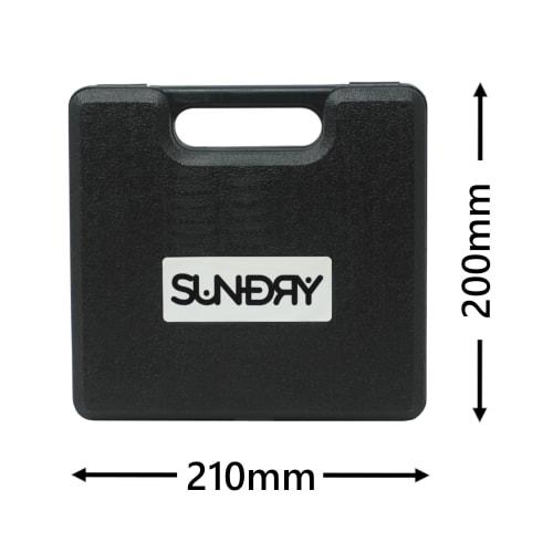 SUNDRY Glue Gun Set, 90-Second Rapid Heat-Up, Includes 30 Glue Sticks, Includes a Dedicated Storage Case, AC 100V Power Supply, Hot Bond, PSE Certifie