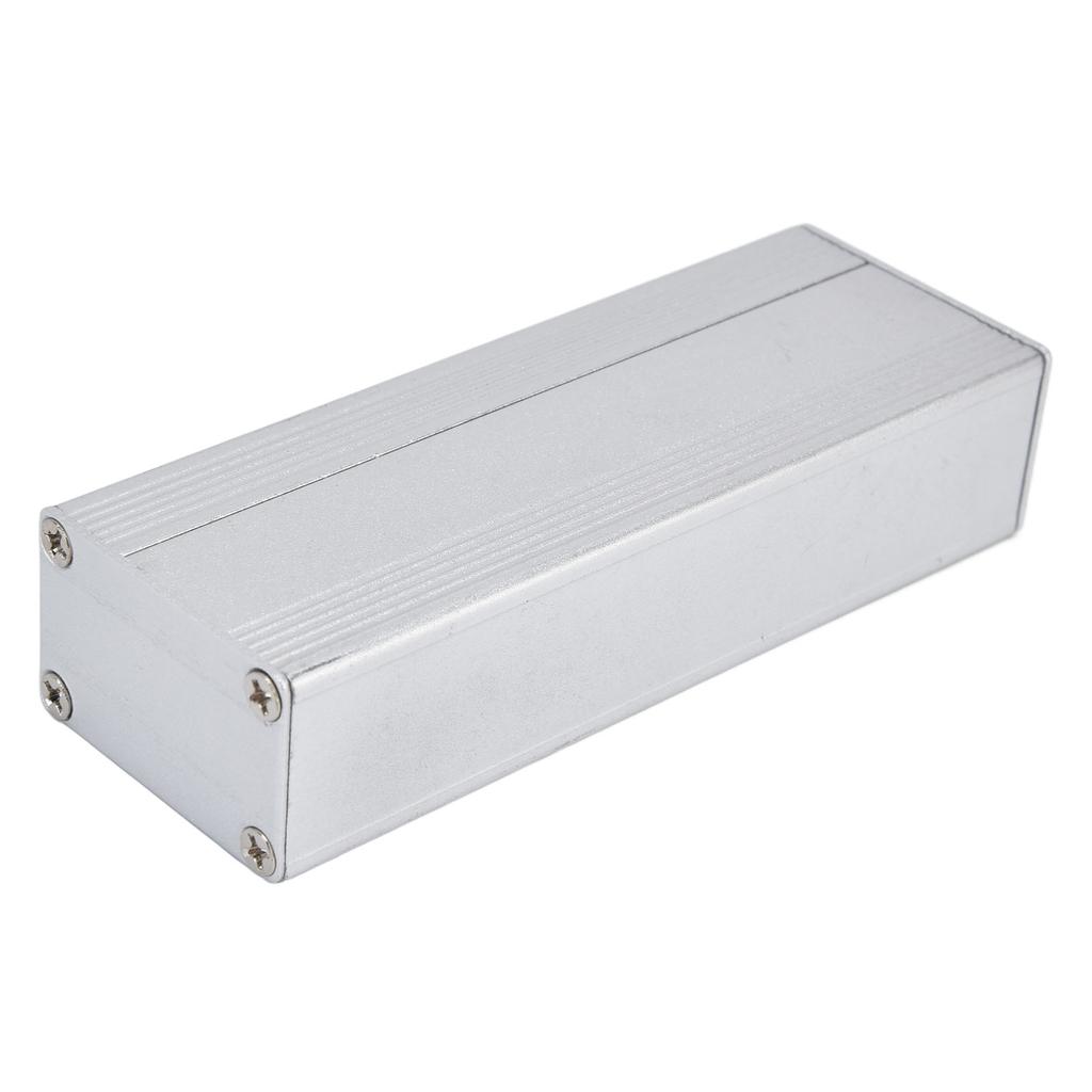 Kapsling av aluminiumslegering Effektforsterker Koblingsboks Elektronisk DIY Beskyttende Kjølekasse