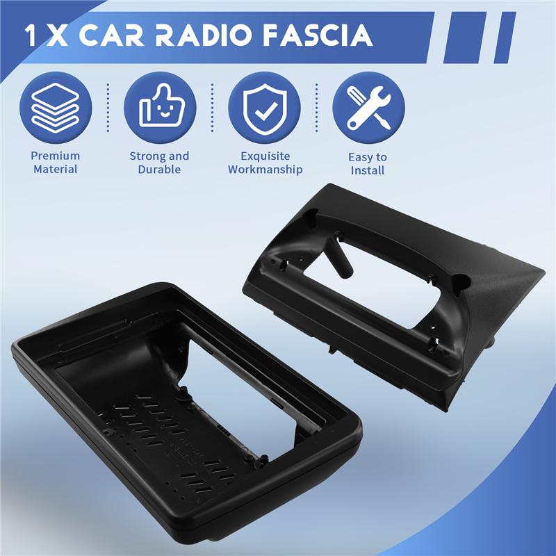L10A Car Frame Fascia Adapter Android Radio Dash Fitting Panel Kit For Dodge Nitro