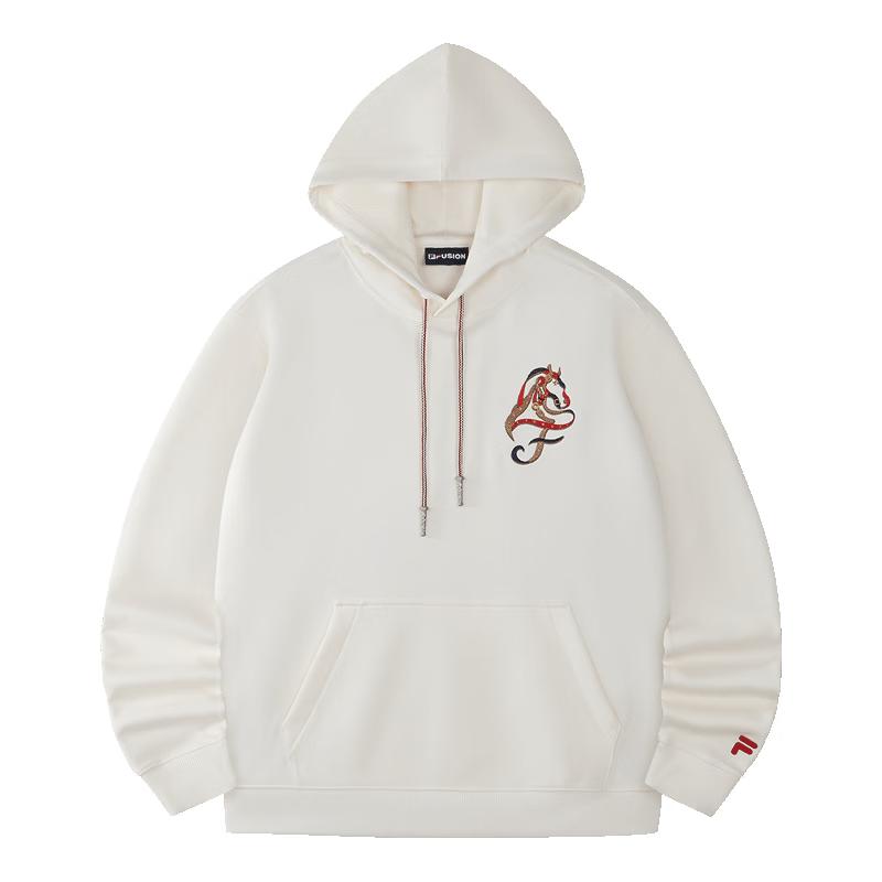 Худи с капюшоном FILA FUSION Dimitri Collaboration, вышитое, хлопковое M