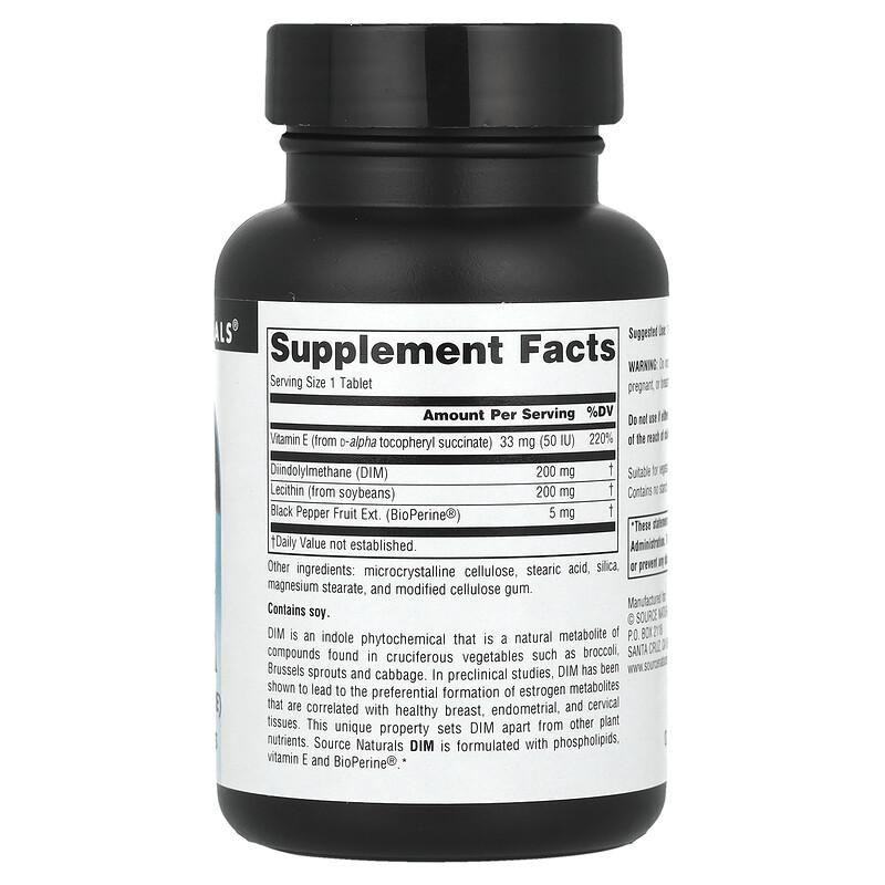 DIM, 200 Mg, 30 Tablets