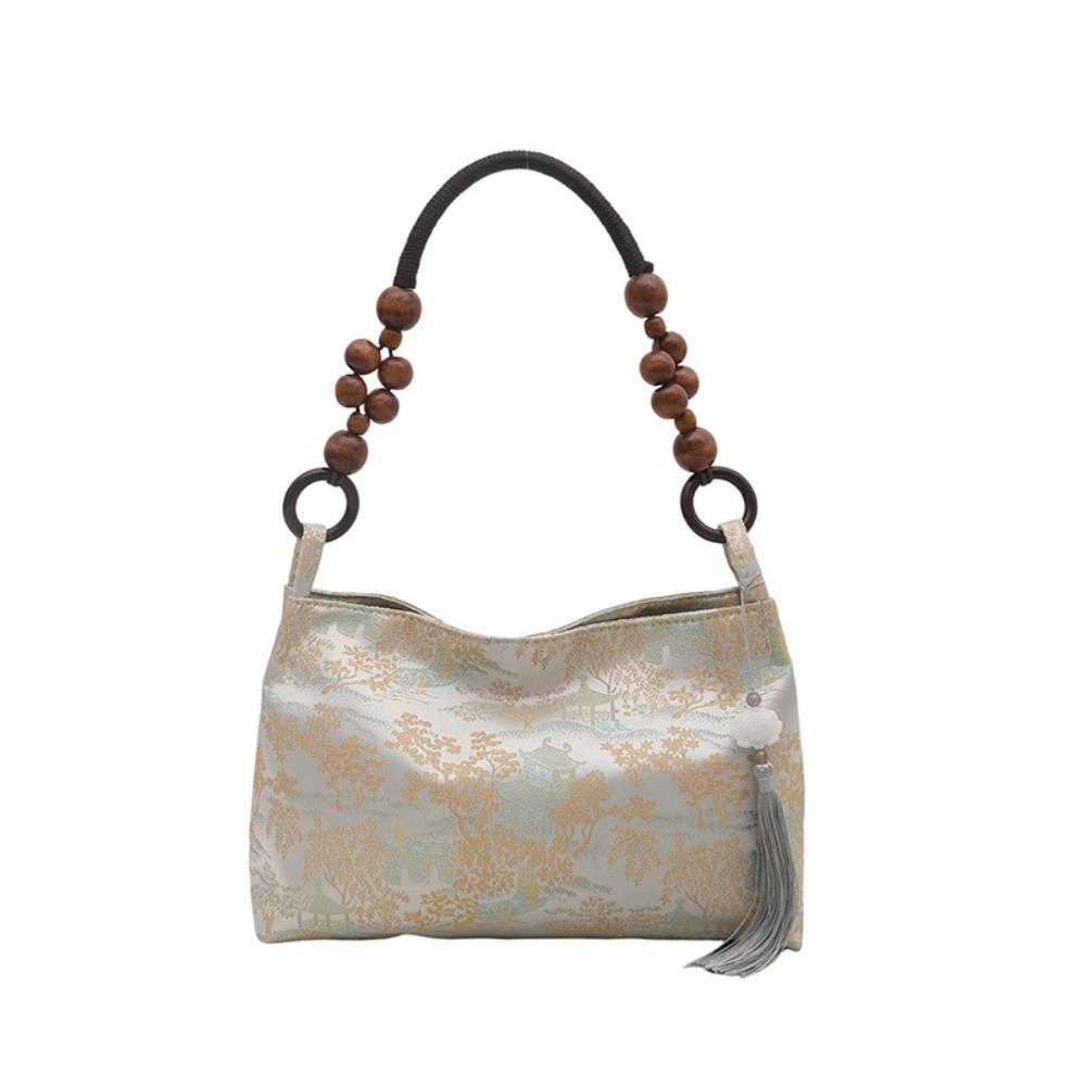 Cloth Pea Purses Large Capacity Cheongsam Bag Retro Chinese Style Handbag  Work