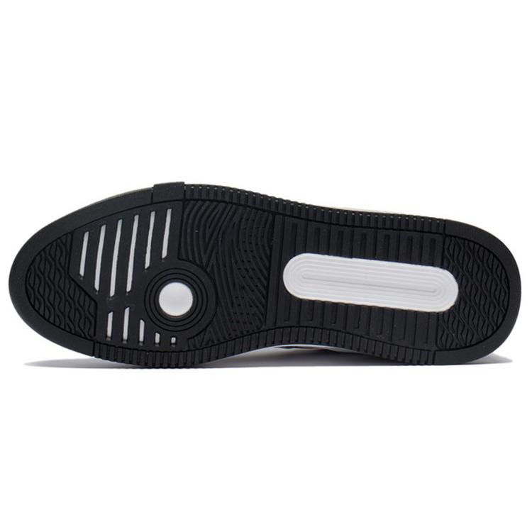 New LiNing Wave V1 Anti Slip And Wear Resistant Lightweight Low Top Skateboard Shoes Men's White Black AGCS029-5