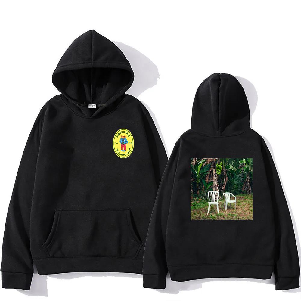 BAD BUNNY 2025 Album Debí Tirar Más Fotos Hoodie Herren/Damen Hoodies Harajuku Ästhetik Winterkleidung Fleece Pullover Sweatshirt