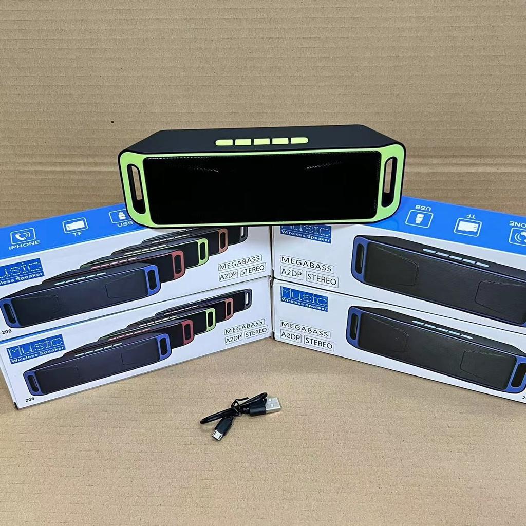 Portable Bluetooth Speaker Wireless Mini Speaker Amplifier Stereo Subwoofer Speaker TF/FM Radio USB Built-in Mic Dual Bass