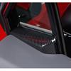 Car Accessories Fit for Toyota C-HR CHR 2018-2023 Front Door Window A Pillar Decoration Strips Cover Trim (Carbon Fiber Style) ABS 2 PCS