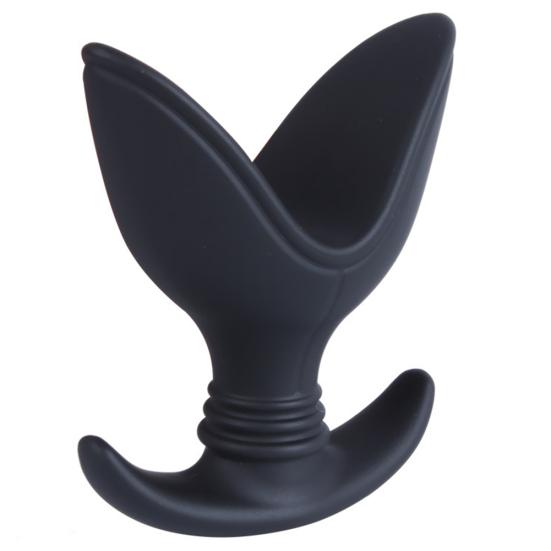 Silicone Anal Dilator Opening Butt Expander Speculum Anal Plug Unisex Sex Toy