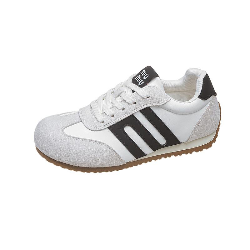 

Forrest Gump shoes women s shoes 2025 new spring and autumn popular flat-bottomed leisure sports moral training shoes women s small white board shoes 40 белый