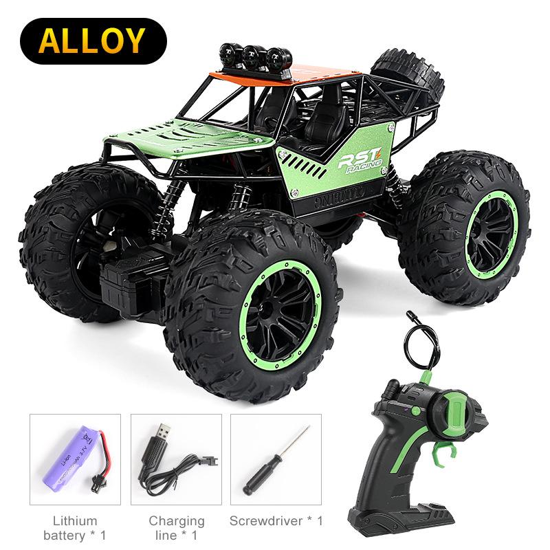 Remote Control Car Lh-C021 Off-Road Vehicle Alloy Climbing Car Boy With Lights Toy Car Model Rc