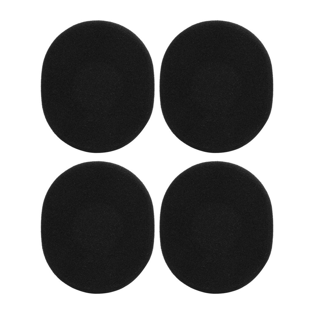 2Pair Headset Ear Cushions Replacement Headphone Ear Cover Pad for Logitech H800Black