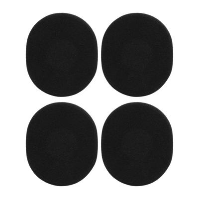 2Pair Headset Ear Cushions Replacement Headphone Ear Cover Pad for Logitech H800Black
