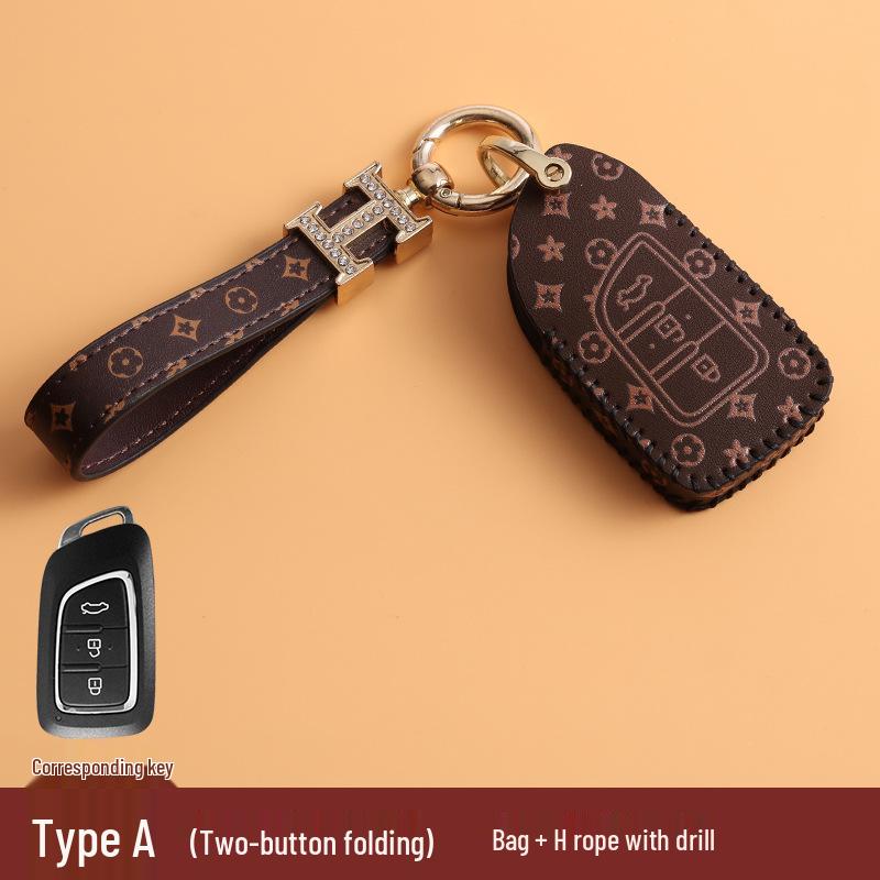 Dongfeng Fengguang Car Key Case for 580/S560, Aeolus AX7, Fengxing 330S, Jingyi IX5/X3, Buckle 370