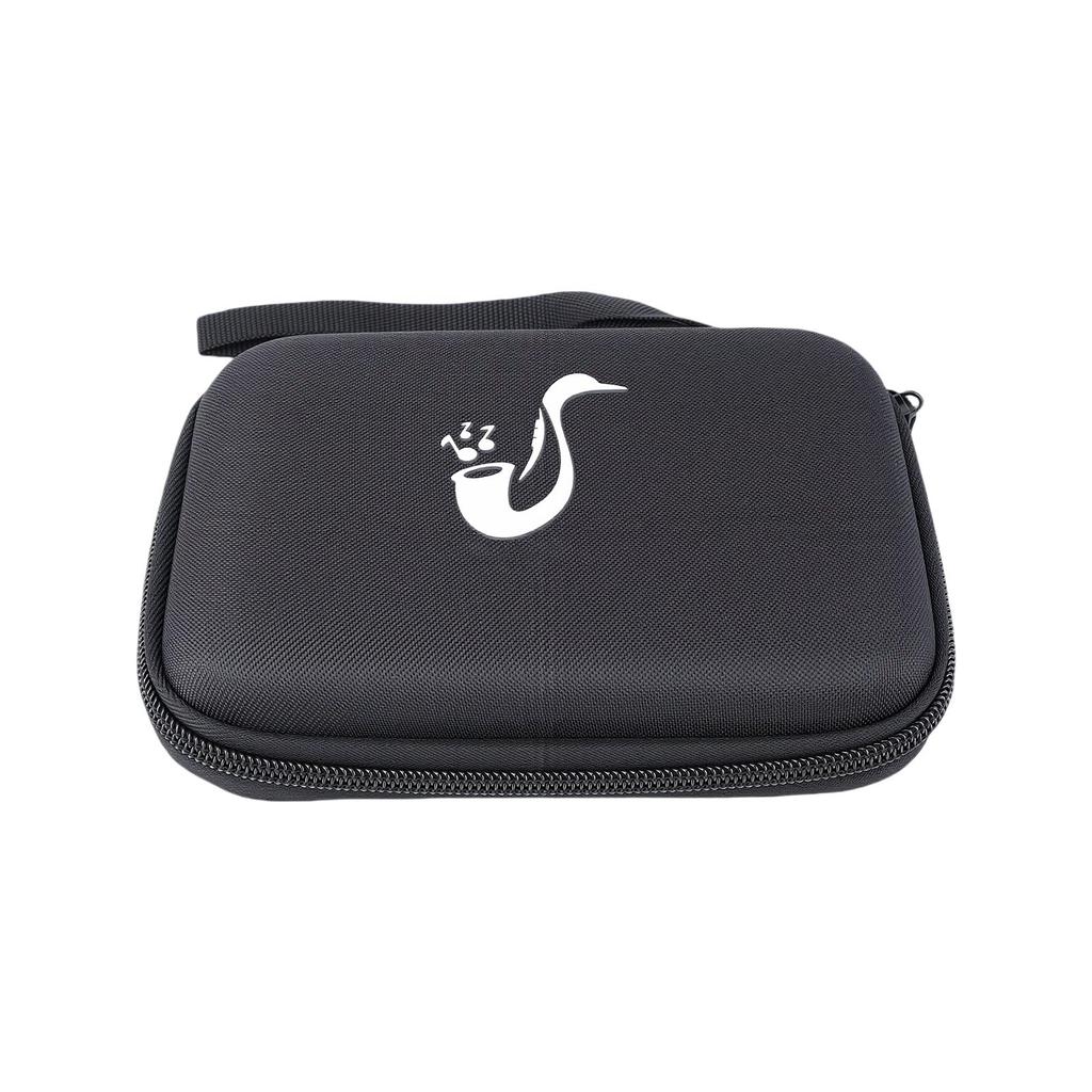 Vroomoto SaxophoneClarinet Reed Case Storage Bag Waterproof EVA Reed Protector for Musicians (Black)