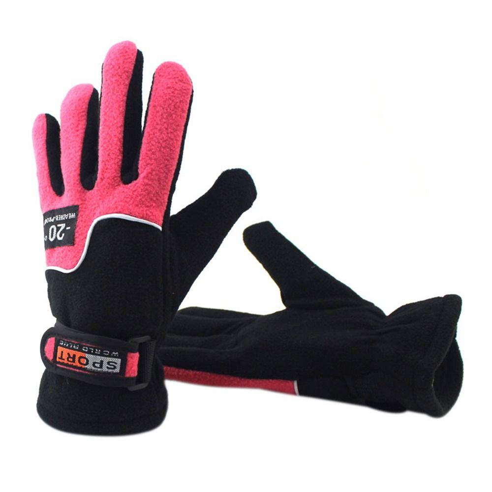 Thickened Autumn Winter Gloves Windproof Warm Mitten New Riding Cycling Skiing Gloves Outdoor